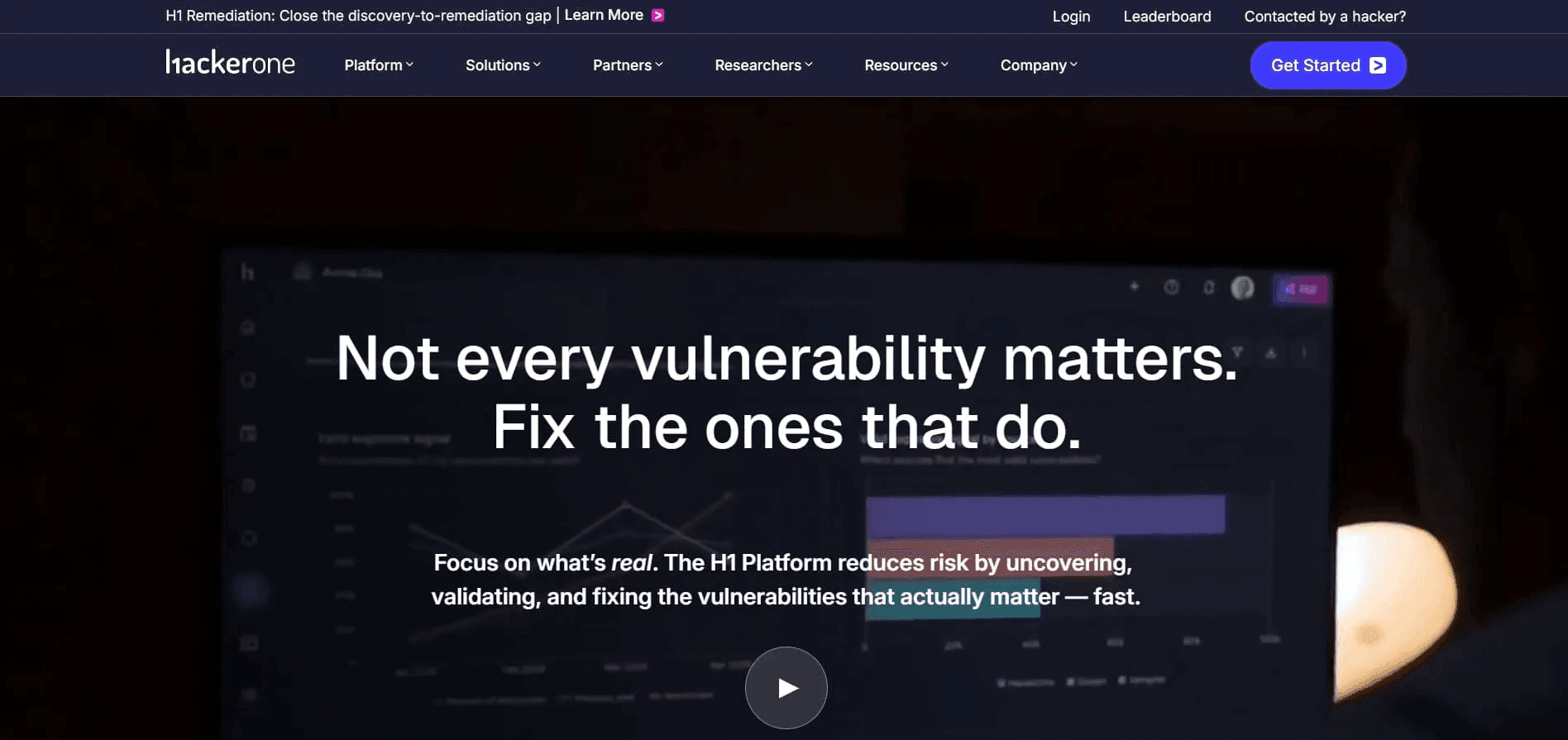 HackerOne security testing website